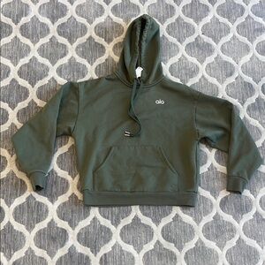 ALO Yoga Forest Green Hoodie